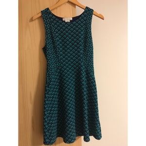 Patterned A-Line Dress